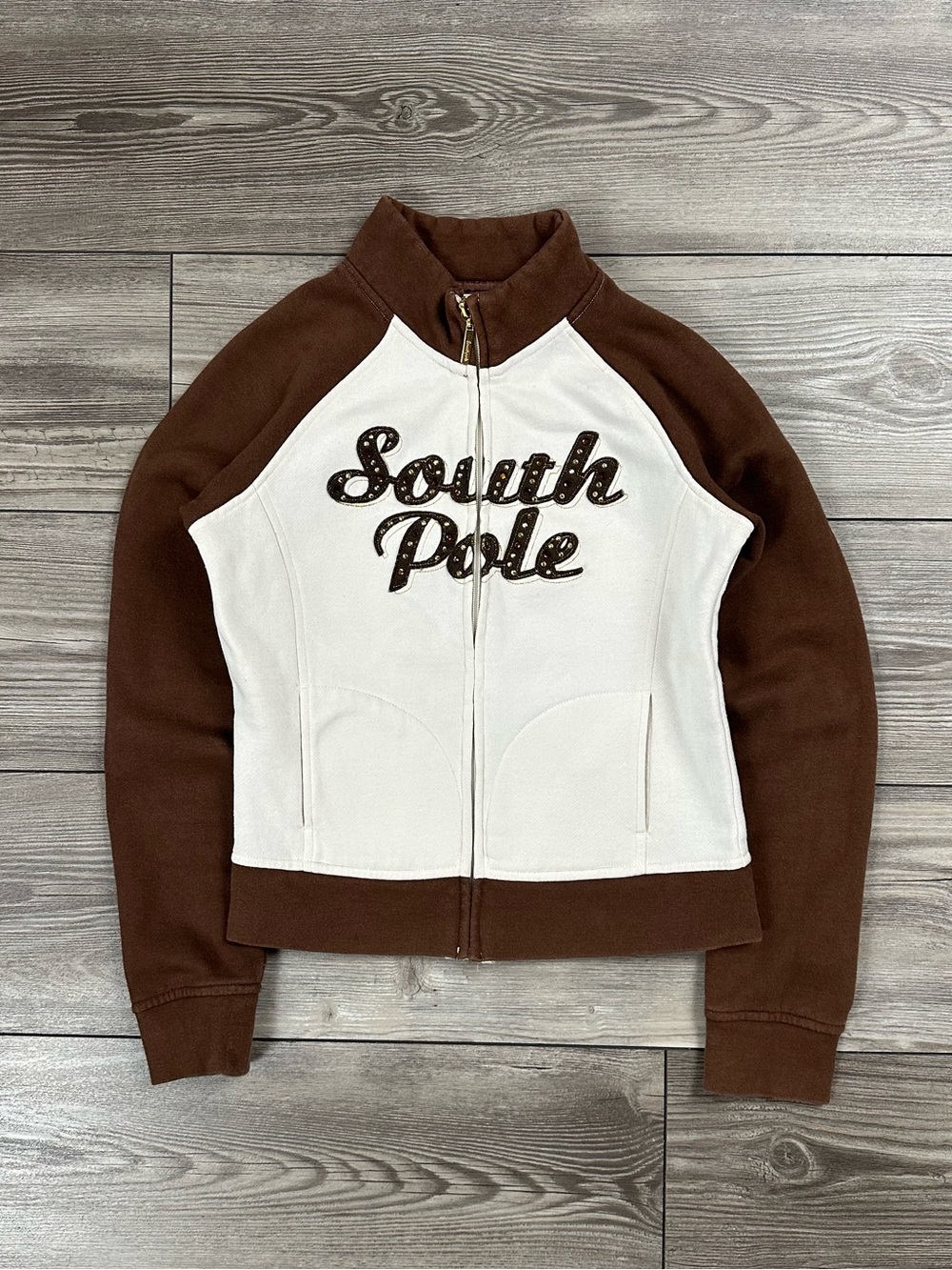 Vintage Y2K South Zip-Up Sweatshirt